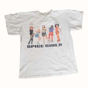 Vintage 90s Spice Girls Official Merchandise Band Tee